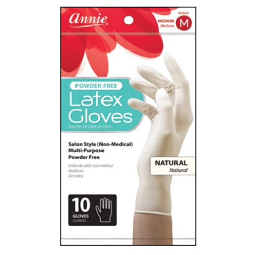 Latex Gloves Powder Free 10 pcs | ANNIE