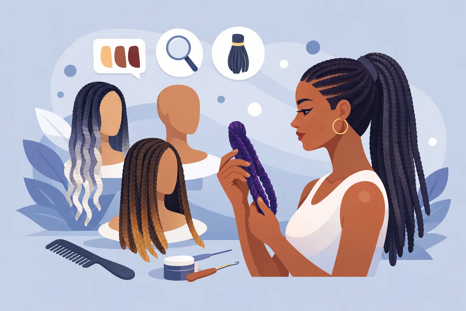 How to Choose Synthetic Braids Hair for Your Style