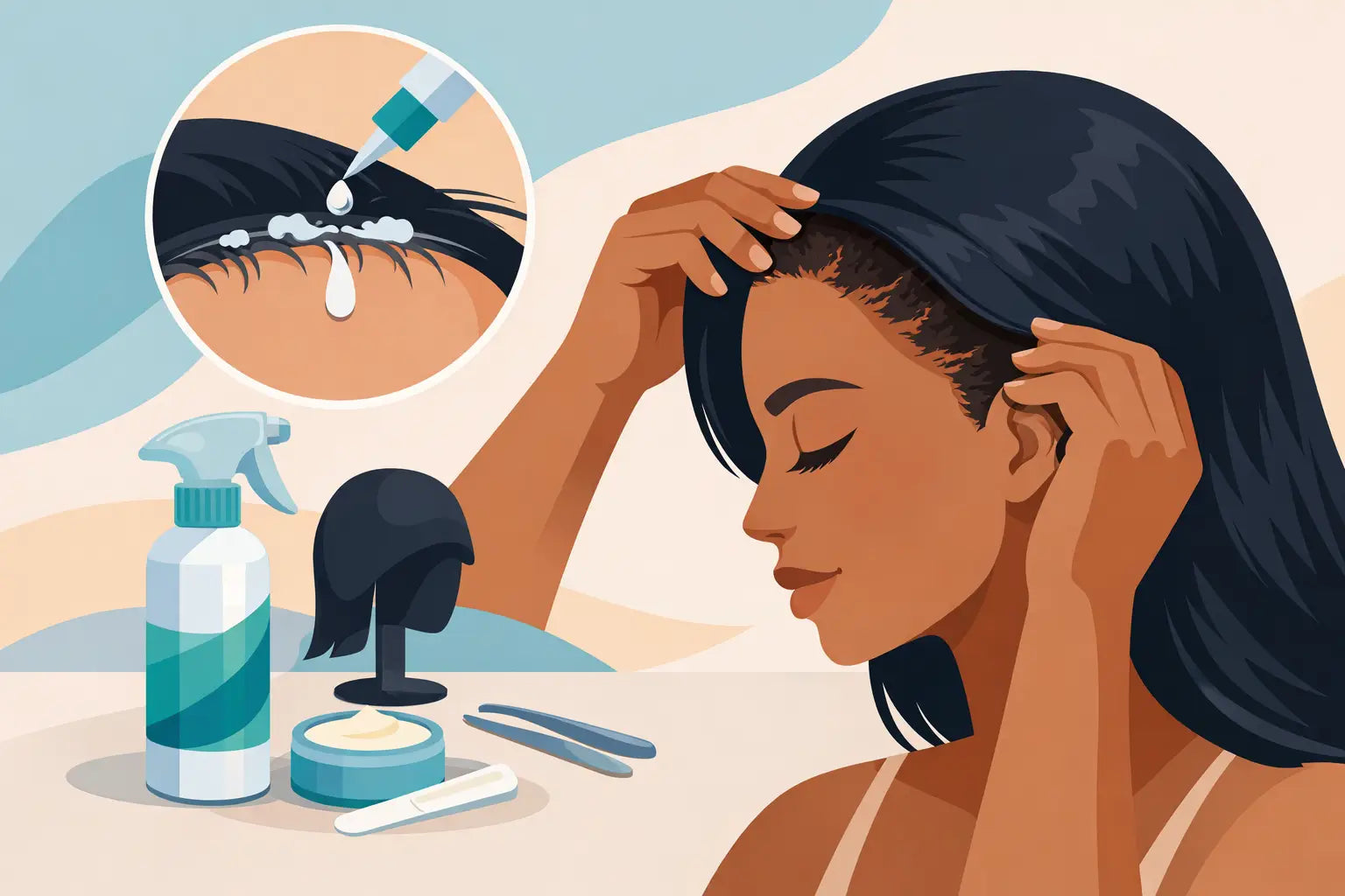 Hair Glue Remover for a Safer Wig Takedown