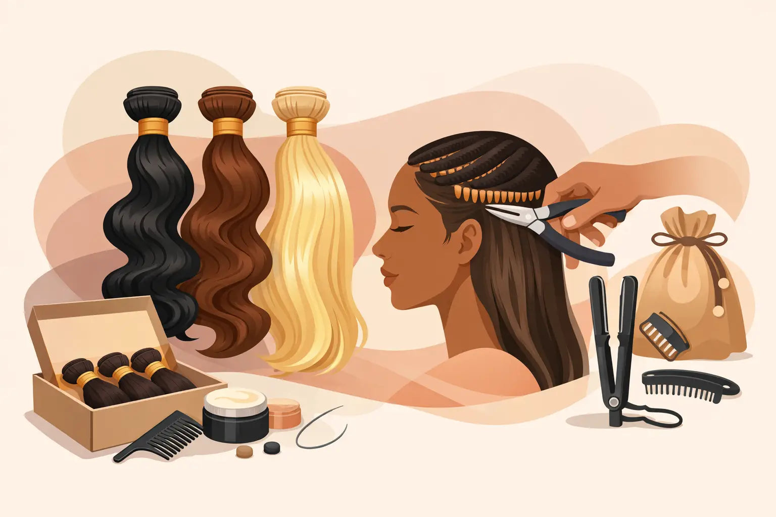 Bundle Hair Extensions: What to Buy for Your Install