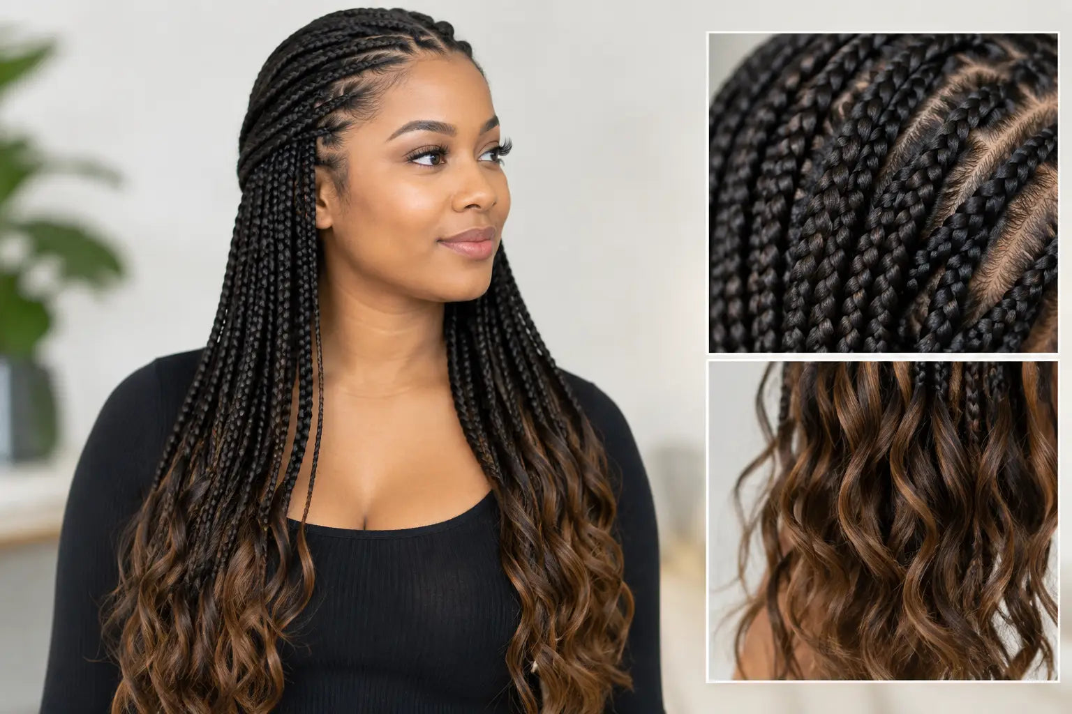 Synthetic Braids With Human Hair Ends Explained