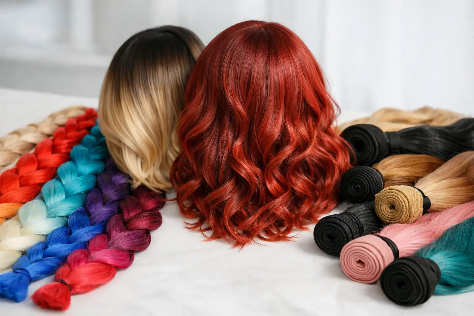 Hair Color Choices for Braids, Wigs, and Bundles