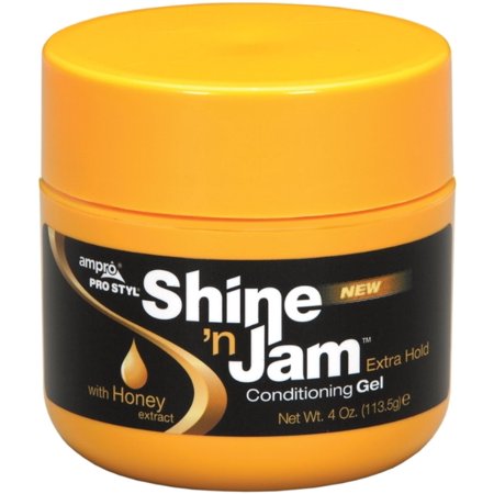 Ampro Shine 'n Jam Conditioning Gel Extra Hold - 4 Oz