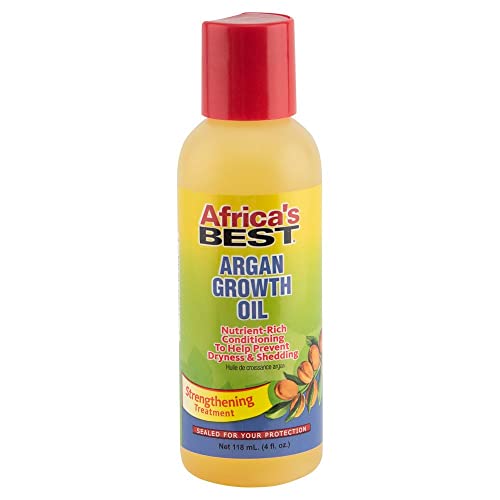 Africa S Best Argan Growth Oil Strengthening Treatment - 4 Oz
