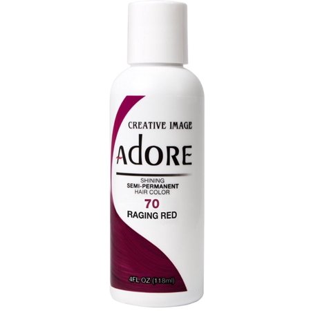 ADORE HAIR COLOR 4OZ RAGING RED #070