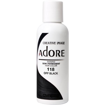 ADORE HAIR COLOR 4OZ #118 OFF BLACK