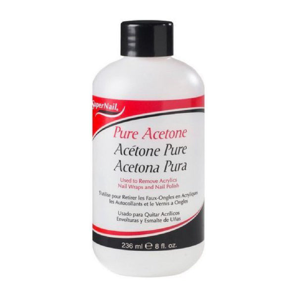 Super Nail Polish Remover Pure Acetone 8 oz