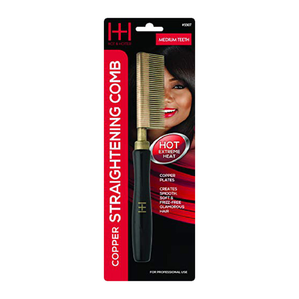 Annie #5507 H/H Str Comb Copper Med Teeth
