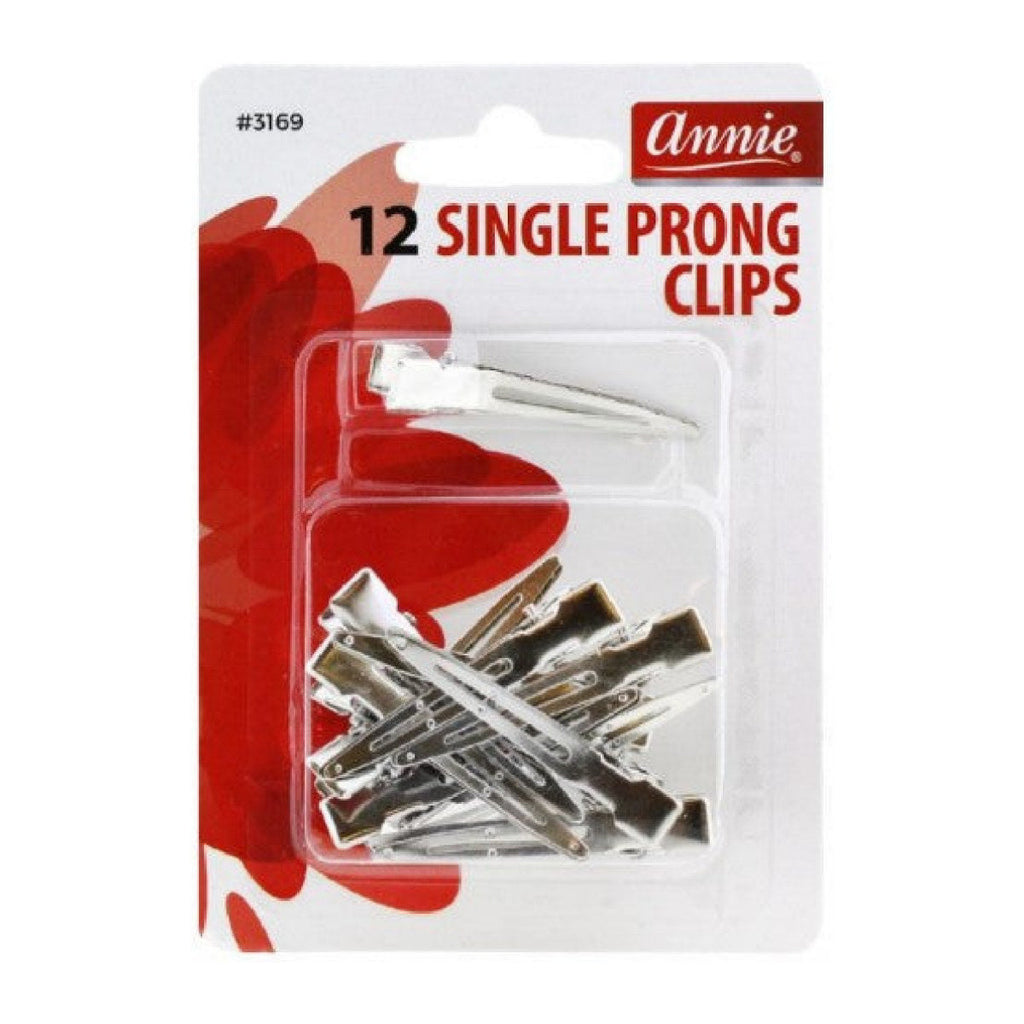 Annie #3169 12 Single Prong Clips