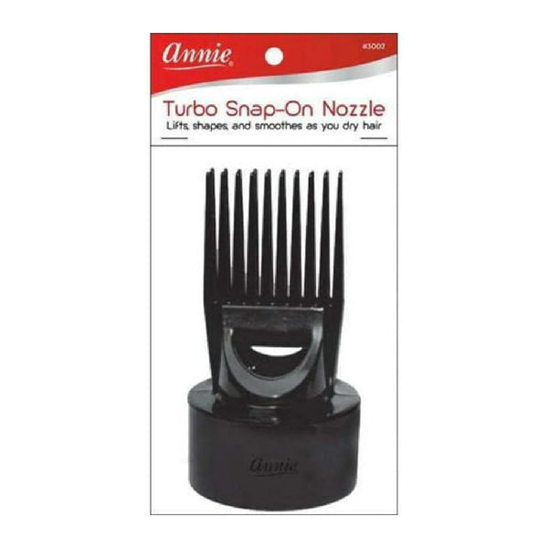 ANNIE #3002 TURBO SNAP-ON HAIR DRYER PIK