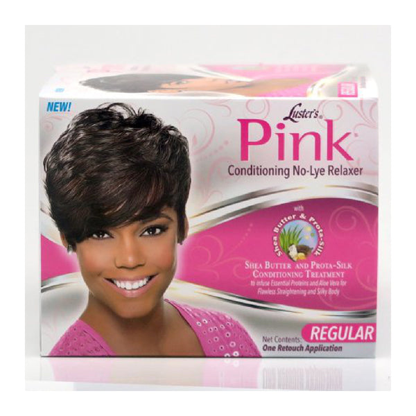 PINK NO LYE RELAXER KIT 1 APPL REGULAR KIT