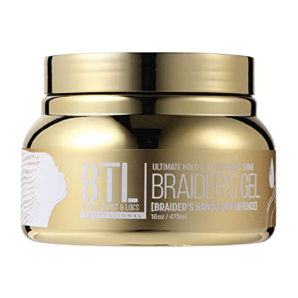 BTL #BTLG04-16 BRAIDERS GEL GOLD 16OZ