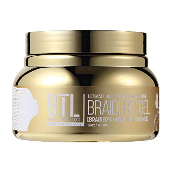 BTL #BTLG04-16 BRAIDERS GEL GOLD 16OZ