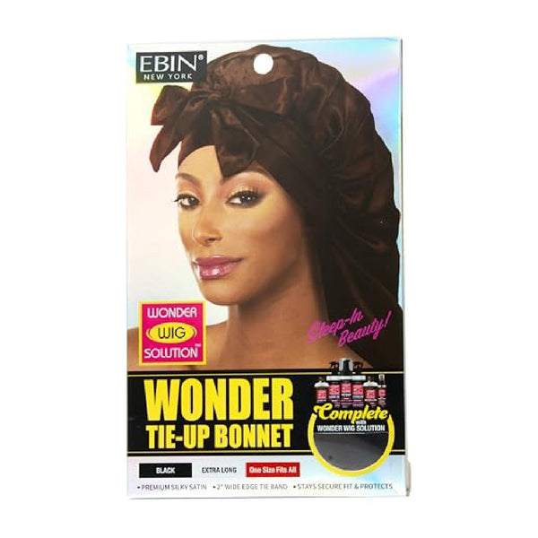 Ebin Wonder Tie-Up Bonnet Extra Long