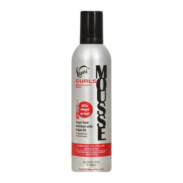 VIGOROL MOUSSE [CURL/SUPER HOLD] 12 OZ