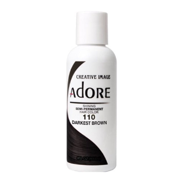 ADORE H/C 4OZ #110 DARKEST BROWN