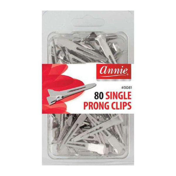 ANNIE #3081 SINGLE PRONG CLIPS 80CT