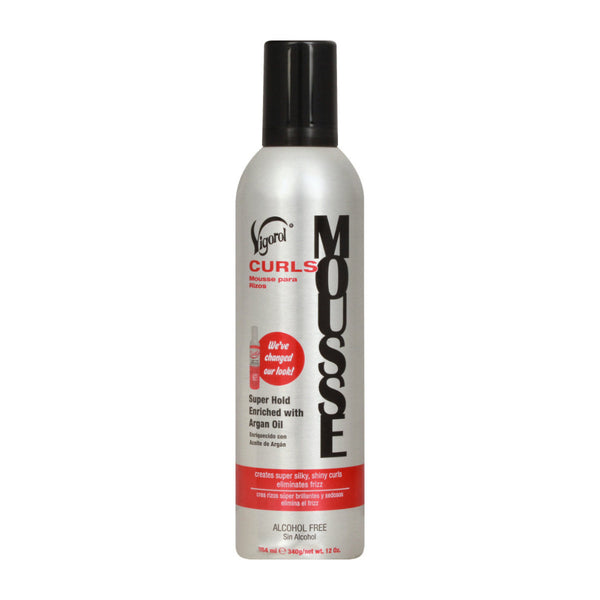 Vigorol Mousse [CURL/SUPER Hold] 12 oz