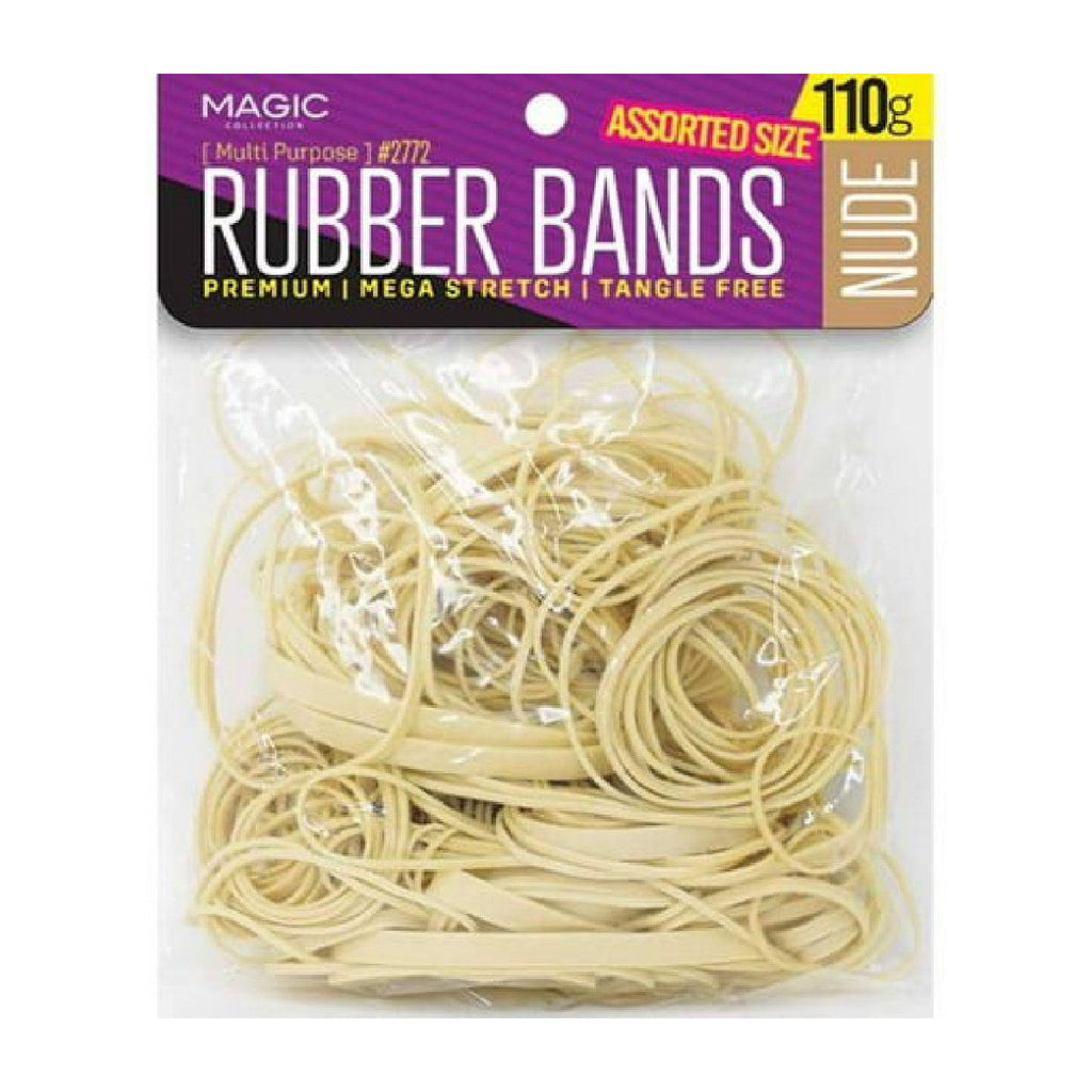 Magic Rubber Bands Assorted Tan