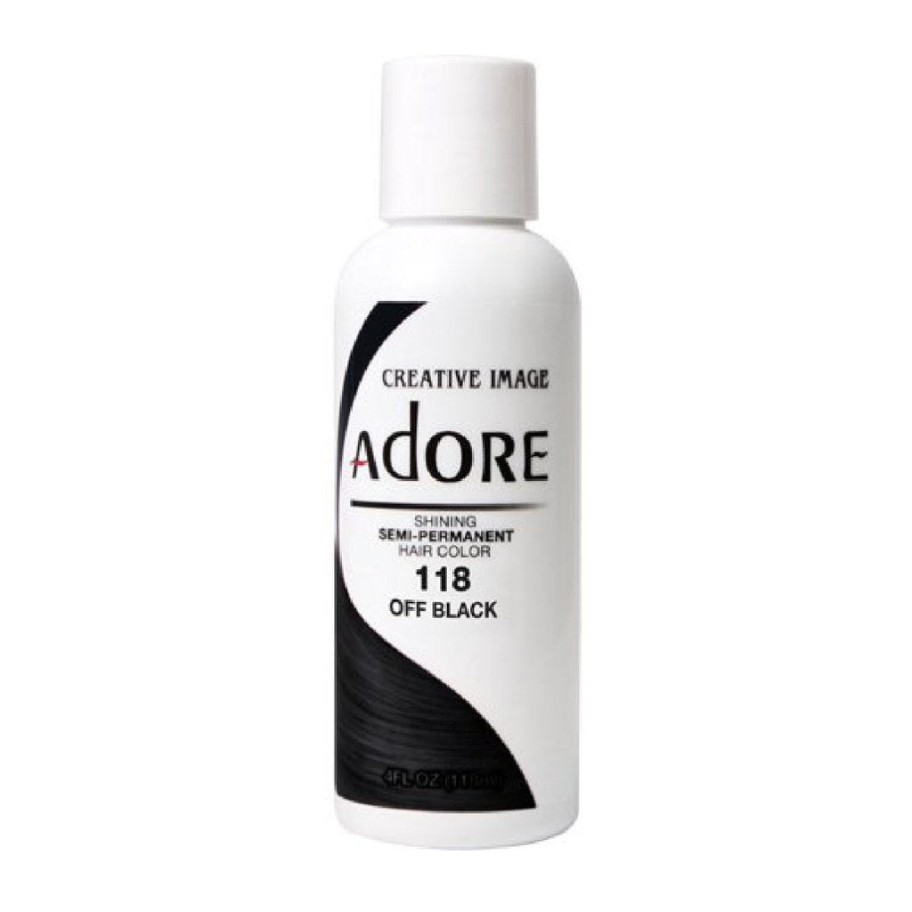 Adore Hair Color 4oz #118 Off Black