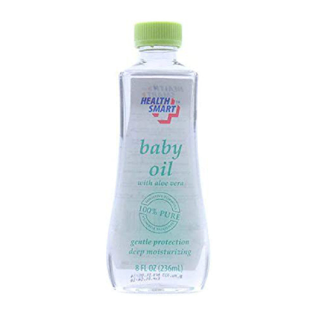 Health Smart Baby Oil Aloe 8oz