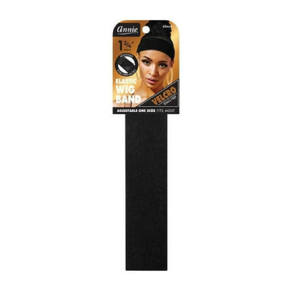 ANNIE #3446 VELCRO WIG BAND 4.5CM BLACK
