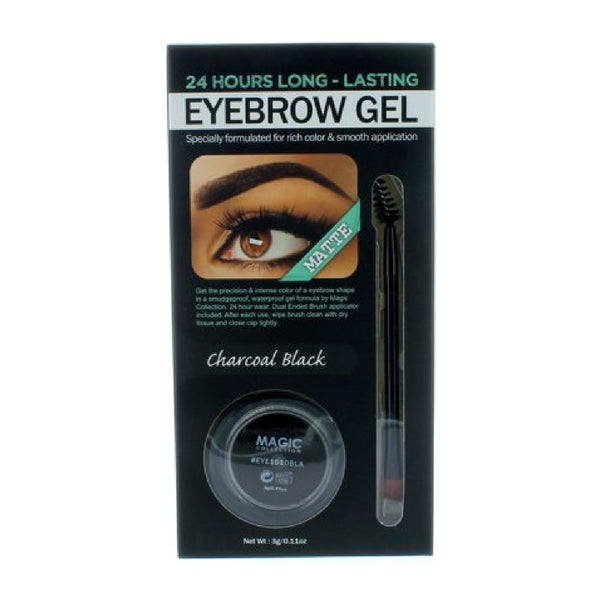 MAGIC #EYE1010BLA EYEBROW GEL 0.11OZ BLACK
