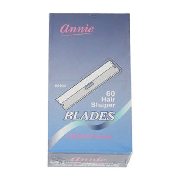ANNIE #5100 HAIR SHAPER BLADES 5CT