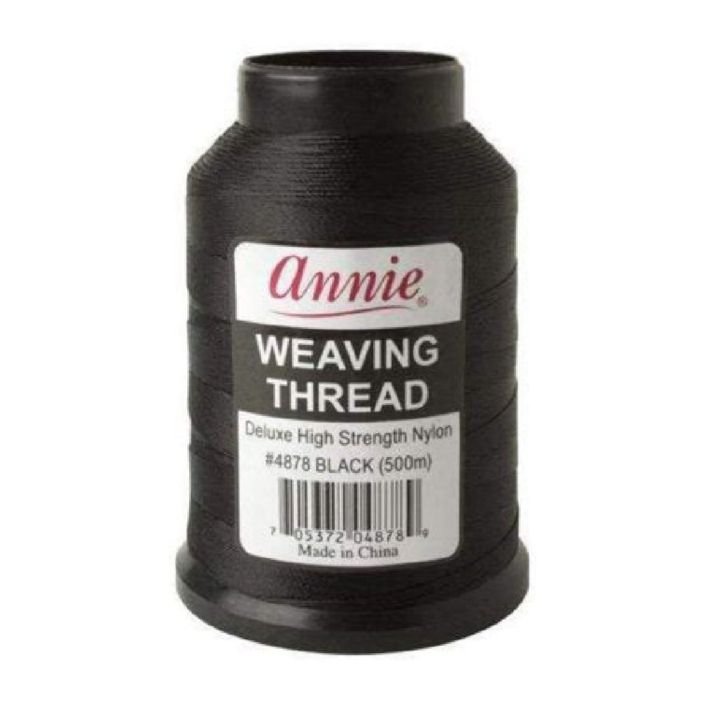 ANNIE #4878 HIGH STR THREAD 500M BLACK