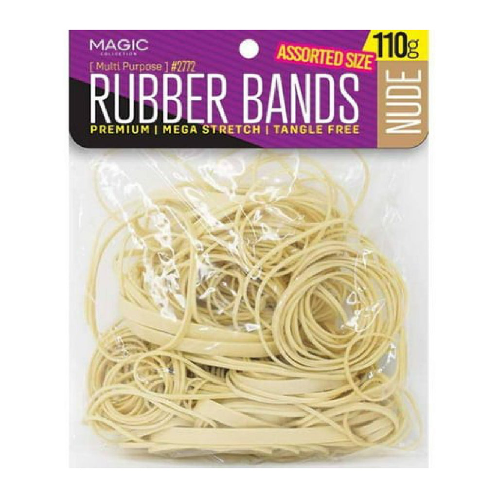 MAGIC RUBBER BANDS ASSORTED TAN