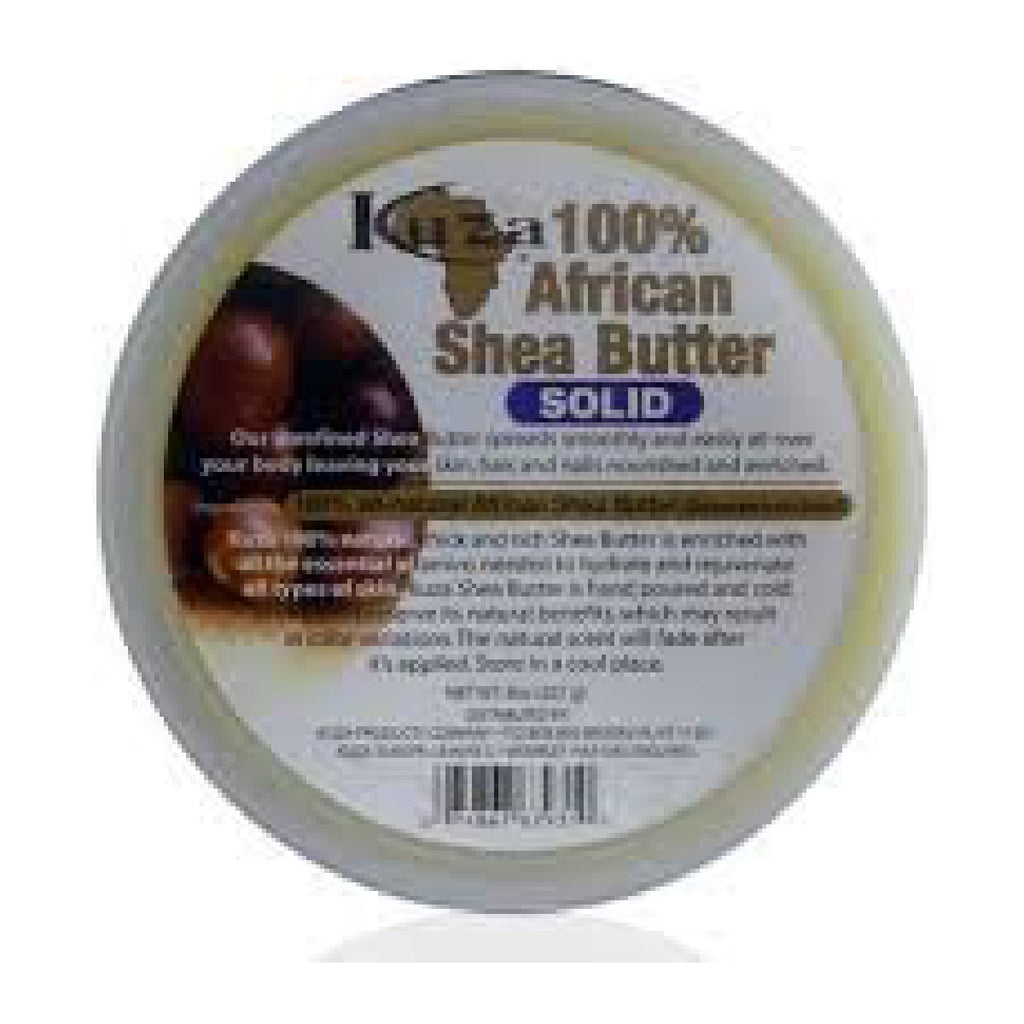 Kuza Shea Butter Yellow Solid 8 oz