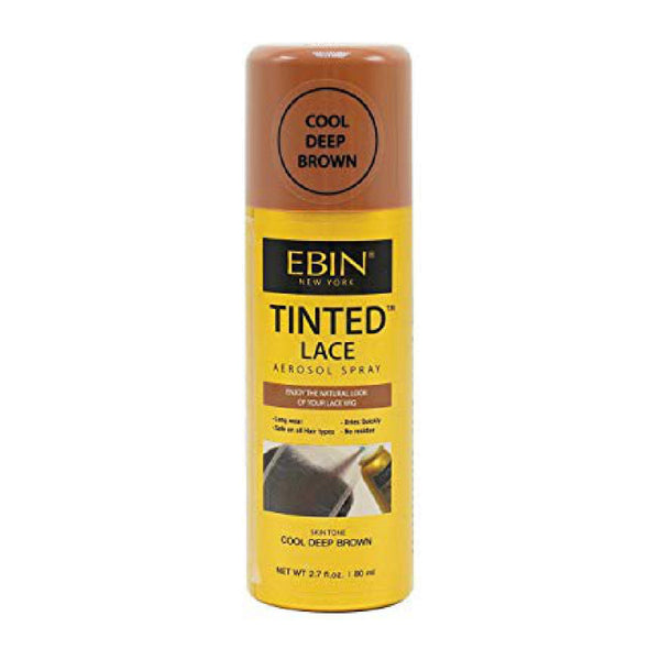 Ebin Tinted Lace 2.7oz #COOL Deep Brown