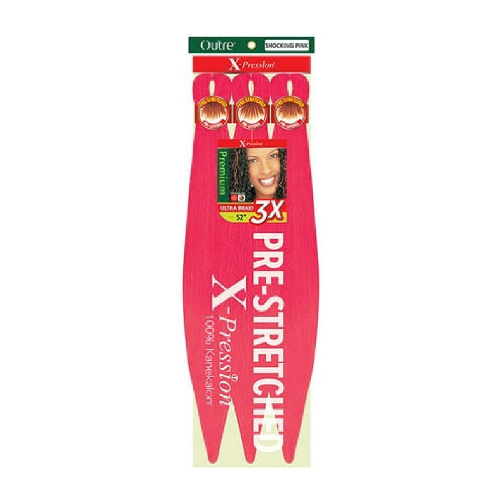 OUTRE X-P 3X ULTRA BRAID 52 #SHOCKING PINK