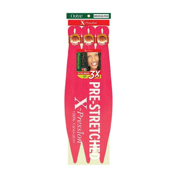 OUTRE X-P 3X ULTRA BRAID 52 #SHOCKING PINK