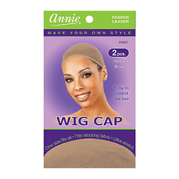 ANNIE #4401 WIG CAP 2PCS N. BEIGE