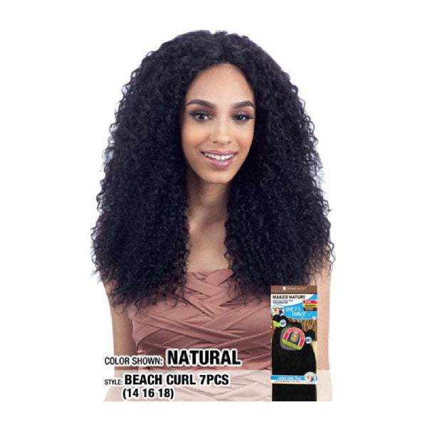 NAKED W/W BEACH CURL 7 PCS