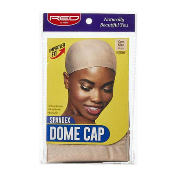 KISS #HSD06 SPANDEX DOME CAP BEIGE
