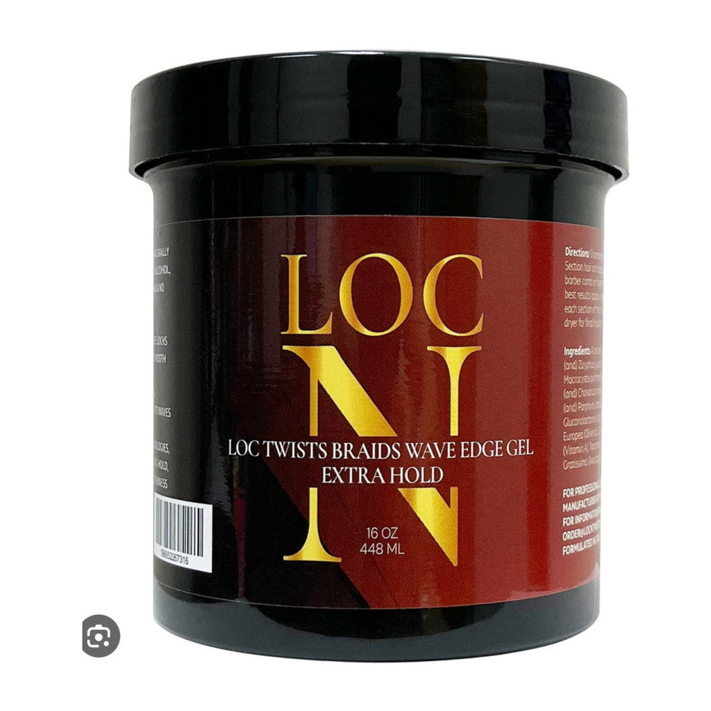 Loc N Twists Braids Wave Edge Gel Extra Hold 8 oz