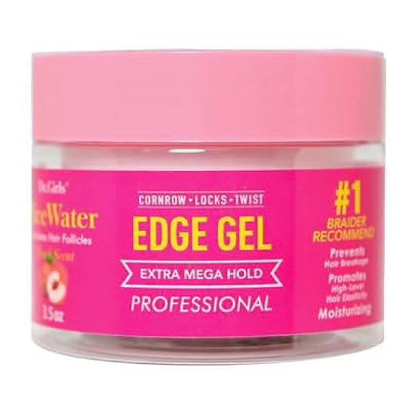 DR GIRLS RICE WATER EDGE GEL PEACH SCENT 3.5 OZ