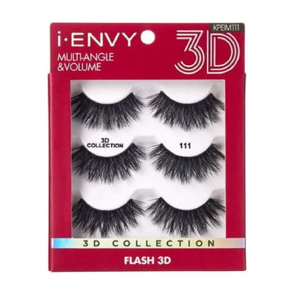 KISS #KPEIM111 3D LASHES 111 MULTI