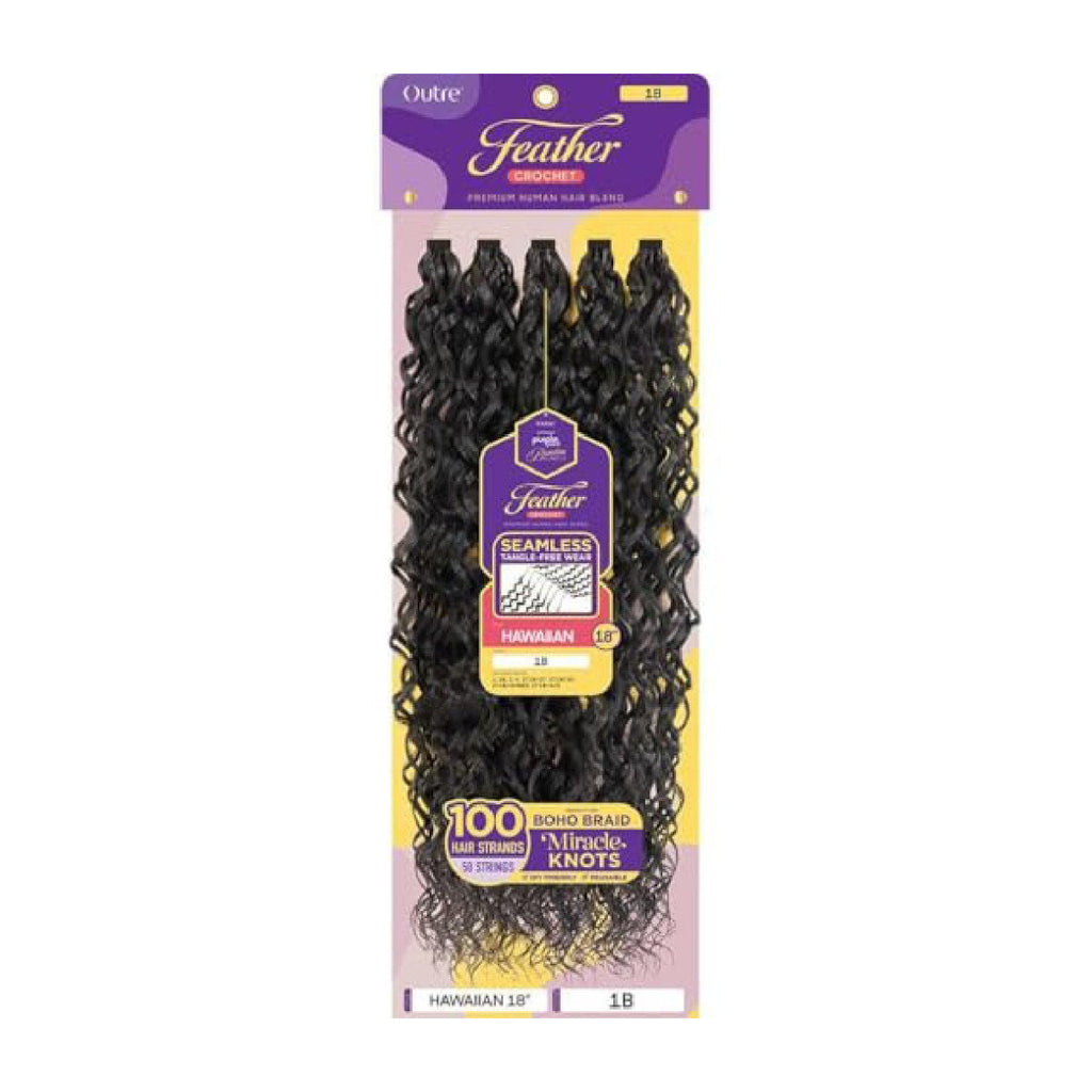Outre P/PACK Brazilian Feather Crochet Hawaiian