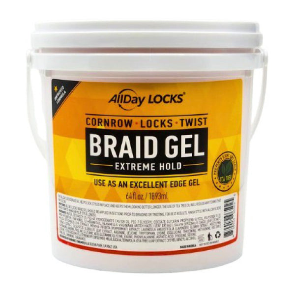 Allday Locks Braid Gel 64 oz