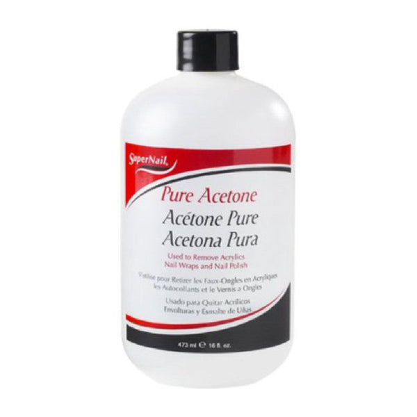 Super Nail Polish Remover Pure Acetone 16 oz