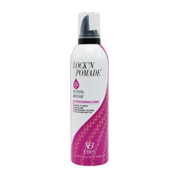EBIN BRAID FORMULA SETTING MOUSSE SWEET ALMOND OIL 12 OZ