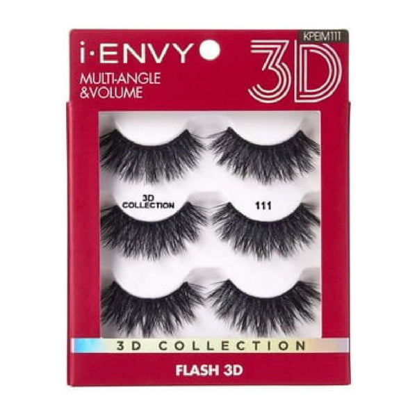 Kiss #KPEIM111 3d Lashes 111 Multi
