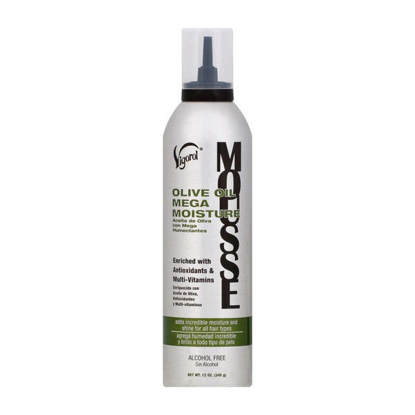 Vigorol Mousse [OLIVE/MEGA Moisture] 12 oz