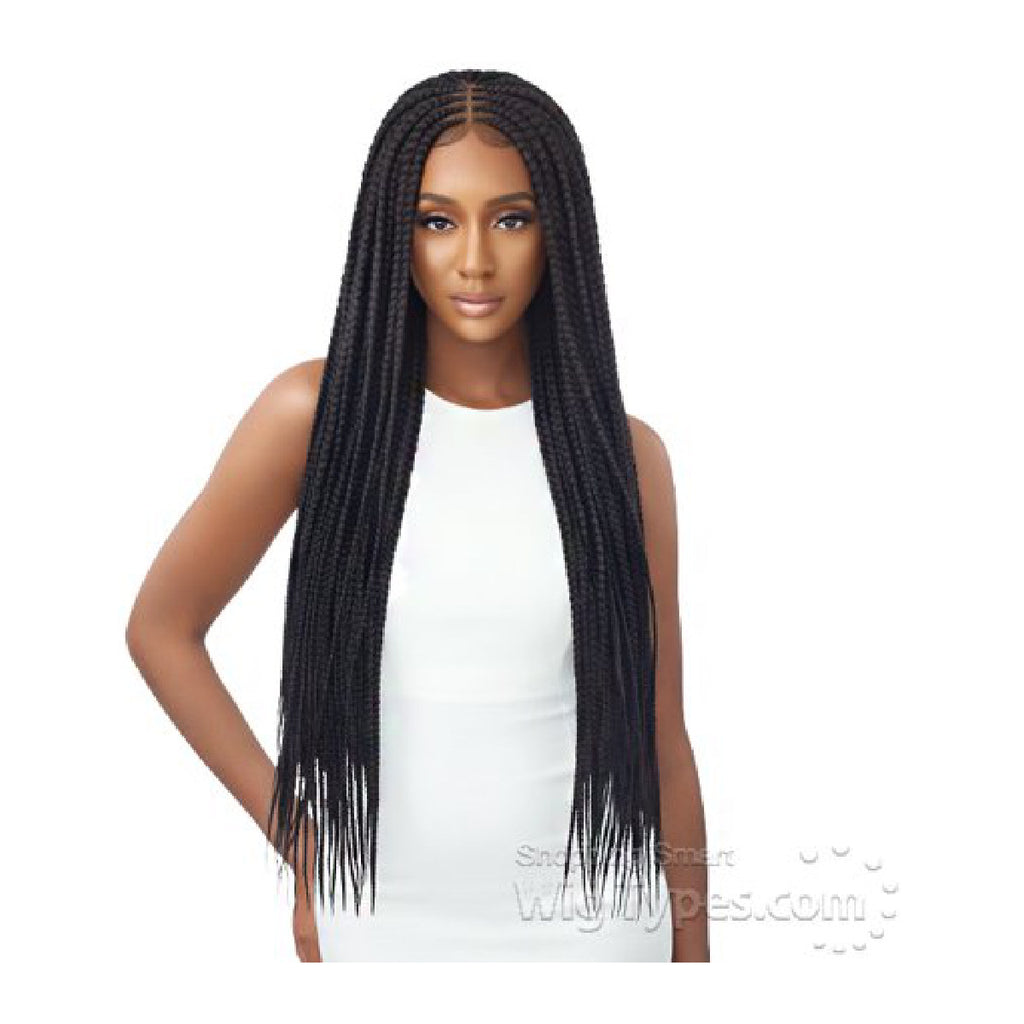Outre L/F Middle Part Feed-In Box Braids