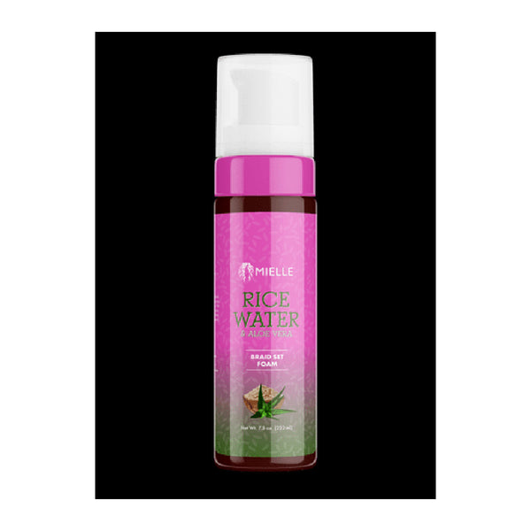 MIELLE RICE WATER BRAID SET FOAM 7.5 OZ