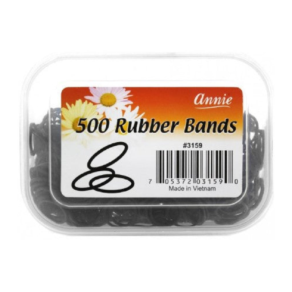 ANNIE #3159 500 R/BANDS BLACK