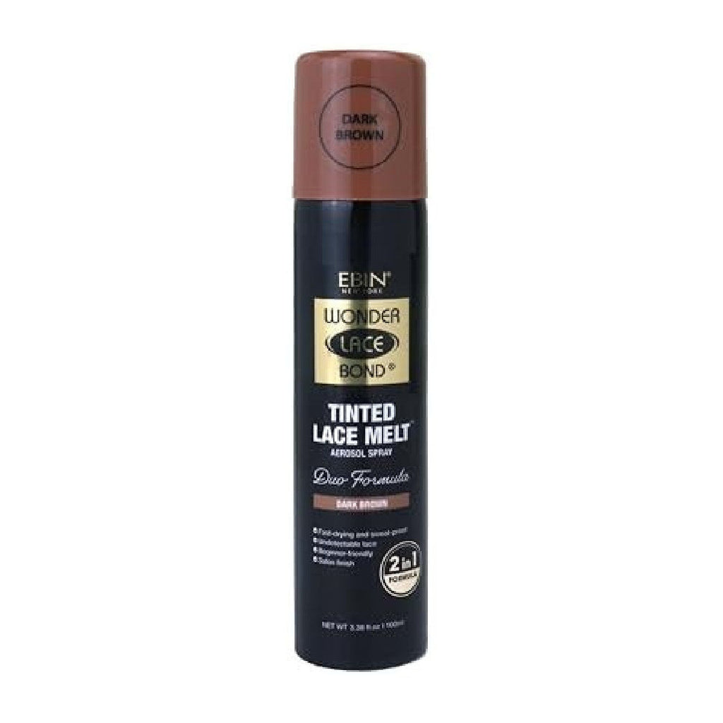 Ebin Tinted Lace Melt Spray 3.38 oz #DARK Brown